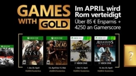 Xbox April Games with Gold leak, Ryse: Son of Rome, The Walking Dead Season 2 included