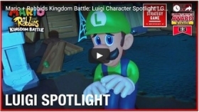 New Mario And Rabbids: Kingdom Battle Trailer Shows Luigi Dabbing