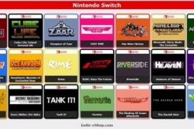 Nintendo toont een shitload aan indiegames