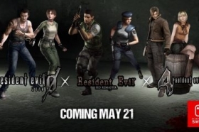 Resident Evil 0, 1 en 4 verschijnen in mei voor de Switch
